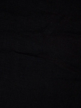 Ткань лен Черный арт.008