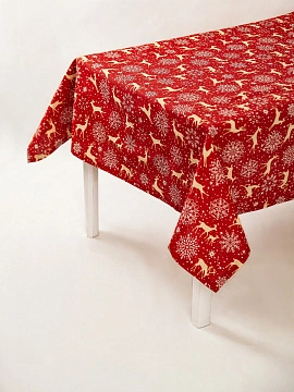 Скатерть льняная Волшебство без салфеток