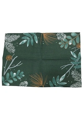 Набор льняных плейсматов Зимний сад