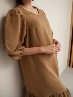 Платье Karolina limited ocher