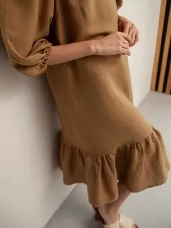 Платье Karolina limited ocher