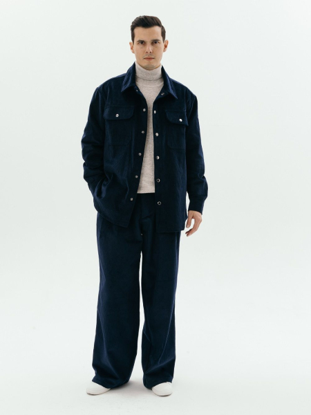 Рубашка velvet Larger limited sea