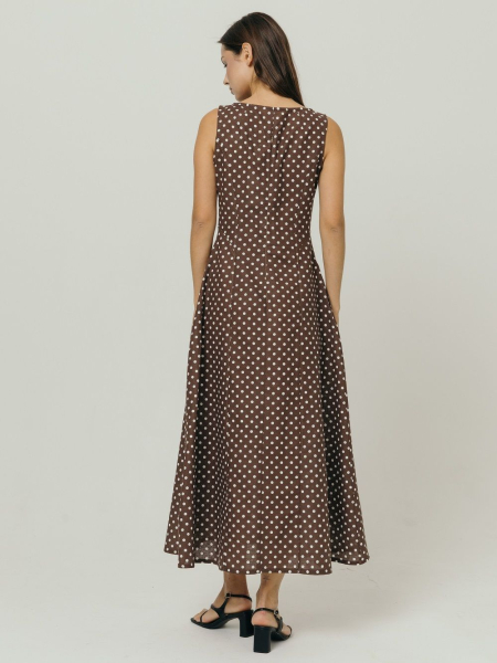 Платье Sway limited brown peas