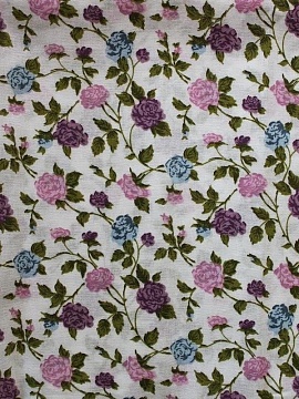 ОСТАТОК меньше метра Ткань полульняная Камелия арт.8415