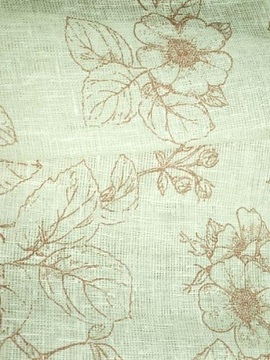 ОСТАТОК меньше метра Ткань льняная арт.08С415п1