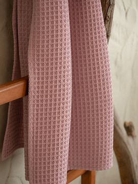 Полотенце вафельное Zephyr dusty rose