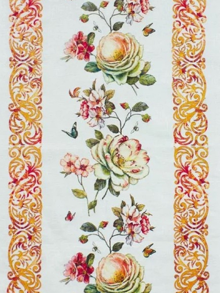 Полотенце льняное Музыка весны-4