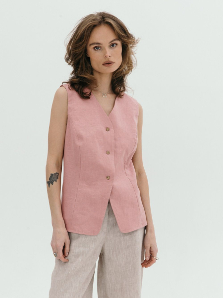 Жилетка Blues dusty rose