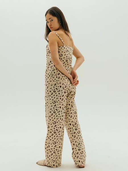 Брюки flannel Levanto limited milk specks