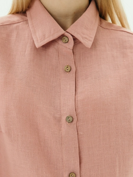 Рубашка Mira dusty rose