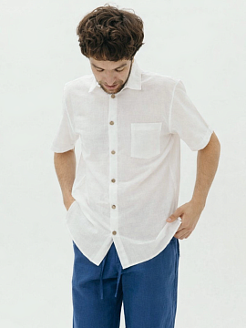 Рубашка ECO Leon white