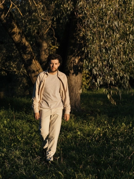 Брюки velvet Rick natural