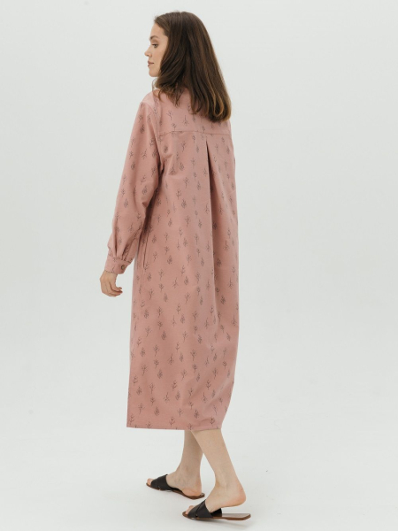 Платье-рубашка flannel Fresh limited rose trees