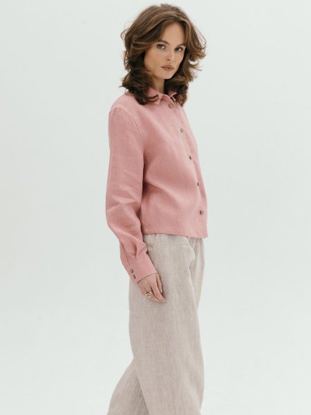 Рубашка Vivid dusty rose