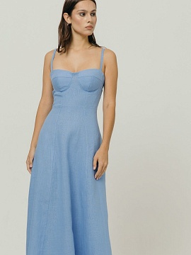 Платье PREMIUM Delicate sky 