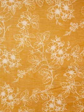 Ткань полульняная декоративная Малиновка арт.334