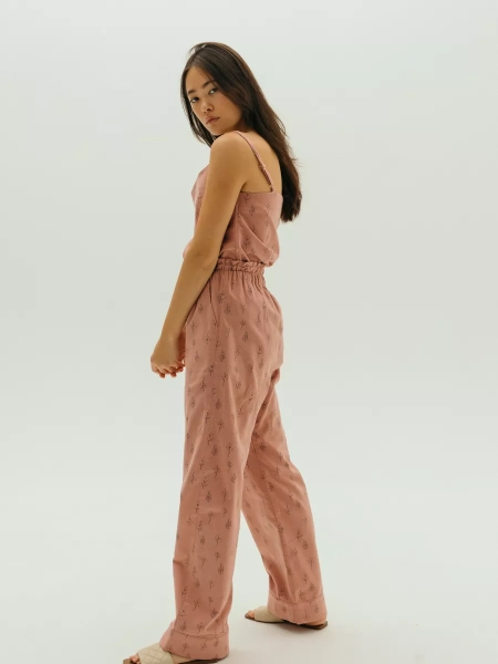 Брюки flannel Levanto limited rose trees