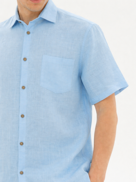 Рубашка полульняная Leon sky