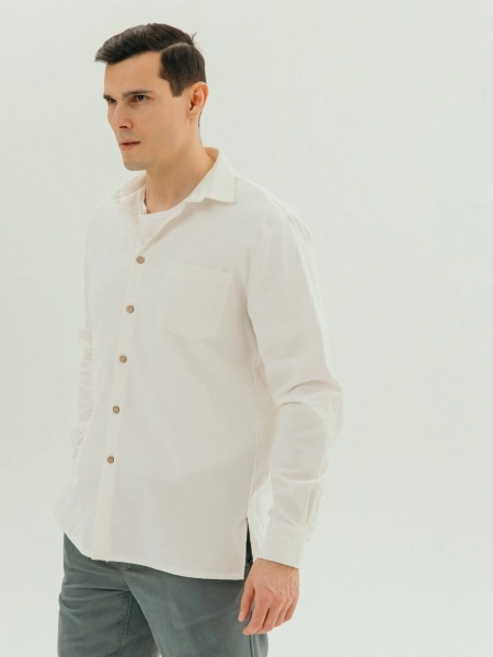 Рубашка velvet Mont Blanc white