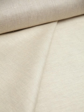 ОСТАТОК меньше метра Льняная ткань Кварцевый песок меланж арт.327