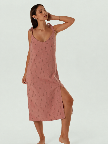 Сарафан flannel Rosemary limited dusty rose trees