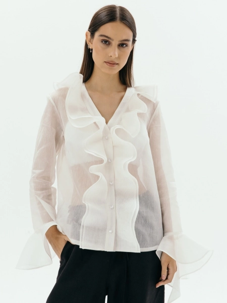 Блуза PREMIUM Levity white