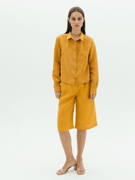 Шорты-бермуды Parisian limited mustard
