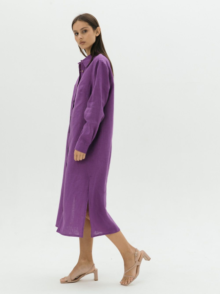Платье-рубашка Fresh limited violet