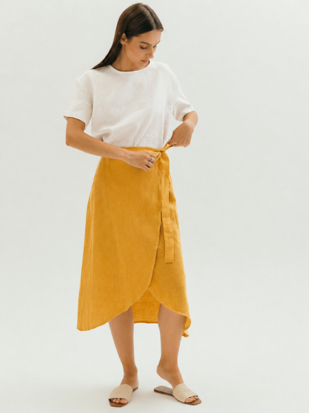 Юбка Lo limited mustard