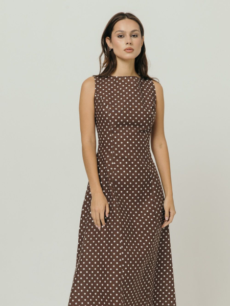 Платье Sway limited brown peas