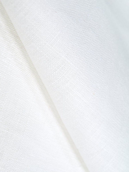 ОСТАТОК меньше метра Ткань полульняная Белая 180см