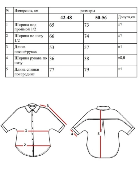 Рубашка Sunny limited basil