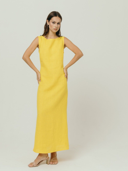 Платье Elegant limited yellow