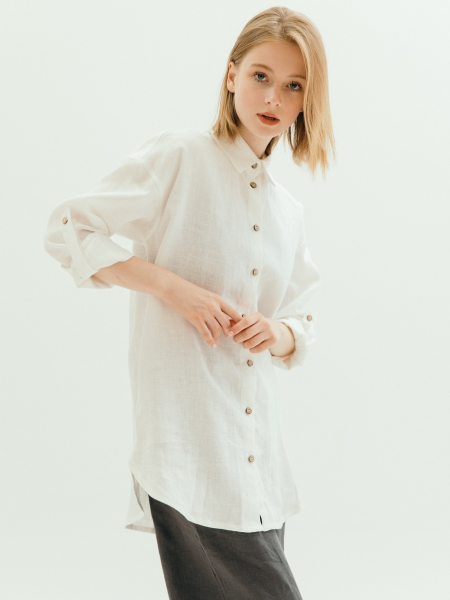 Рубашка Celine white