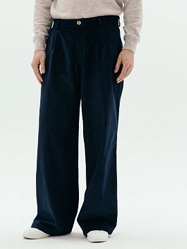 Брюки velvet Wide limited sea