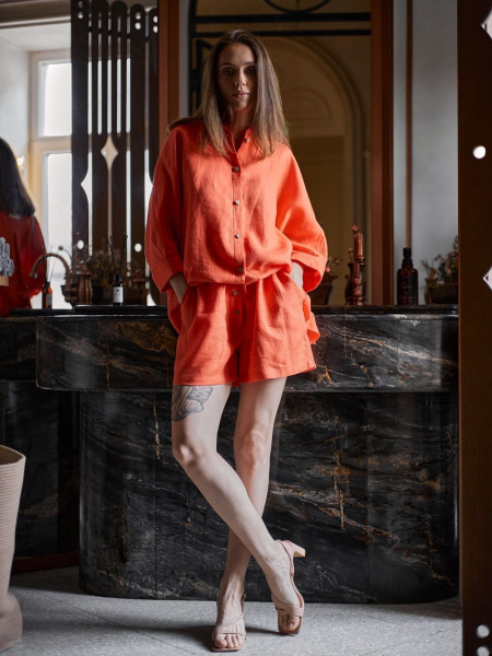 Рубашка Sunny limited coral