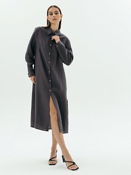 Платье-рубашка Fresh graphite