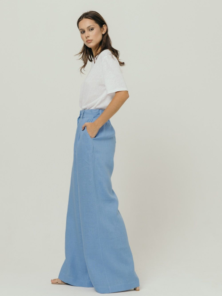 Брюки-палаццо Milan sky