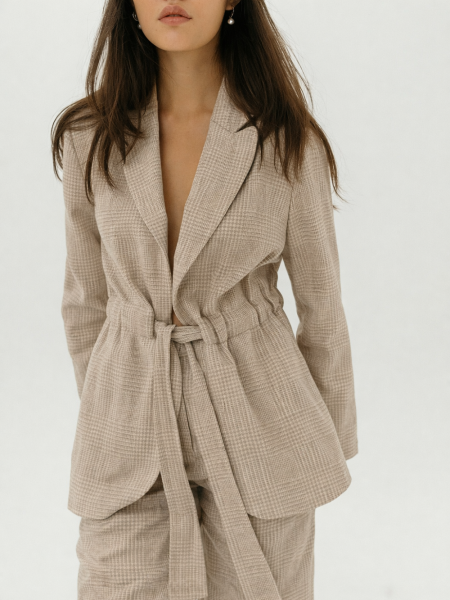 Жакет Candy limited dusty rose cage