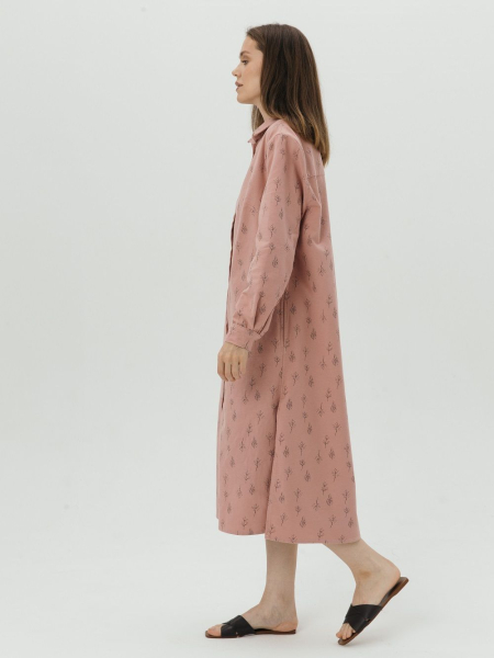 Платье-рубашка flannel Fresh limited rose trees
