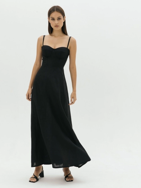 Платье PREMIUM Delicate black