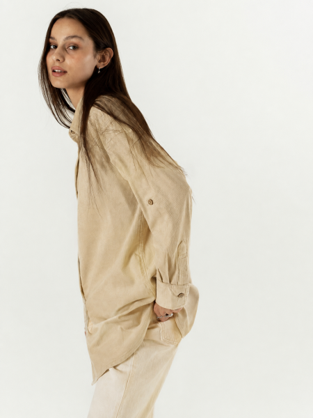Рубашка velvet Celine natural