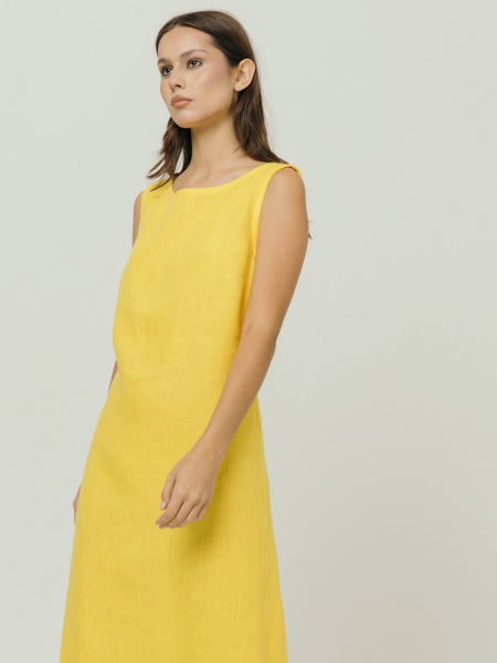 Платье Elegant limited yellow