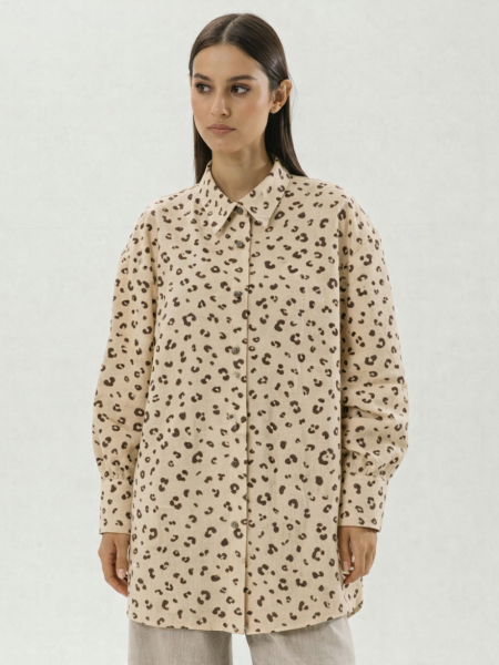 Рубашка flannel Liberty limited milk specks