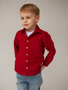 Рубашка детская Romeo limited red