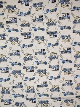 Ткань полульняная Транспорт арт.517В