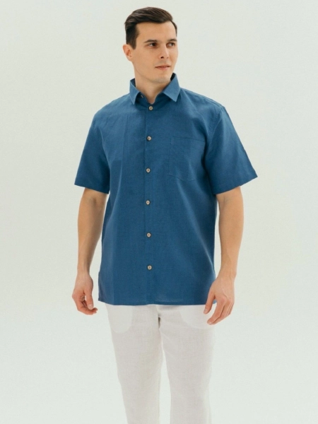 Рубашка Leon limited blue