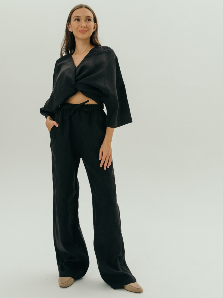 Брюки Comfy black