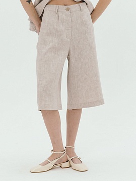 Шорты-бермуды Parisian natural