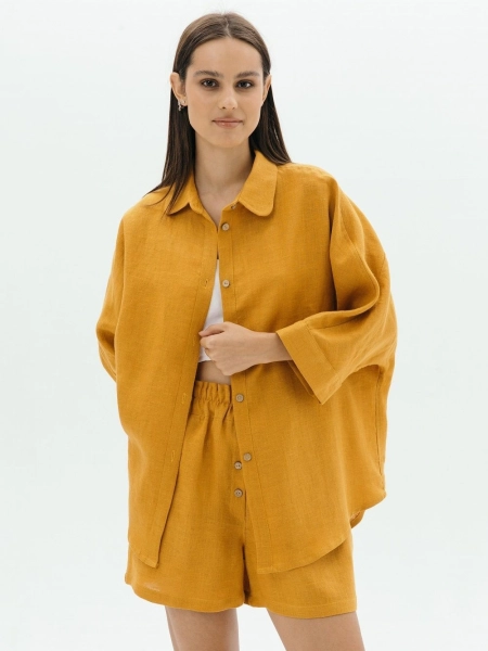 Рубашка Sunny limited mustard